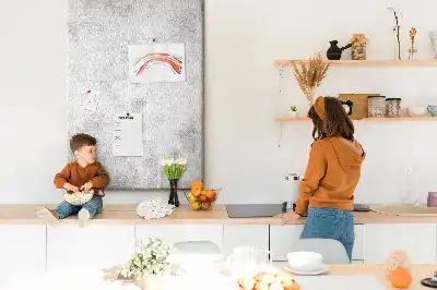 Wall Cork Memo Board for Concrete Walls