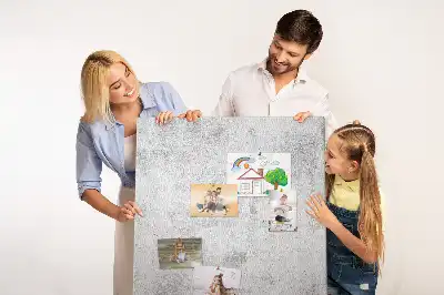 Wall Cork Memo Board for Concrete Walls