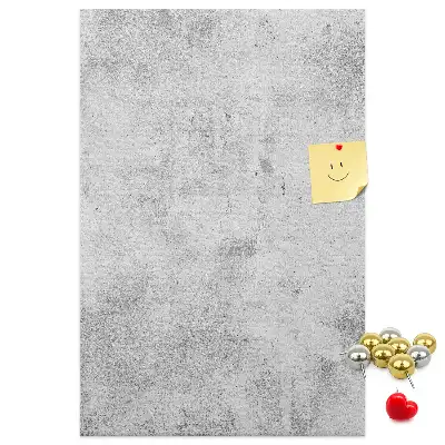 Wall Cork Memo Board for Concrete Walls