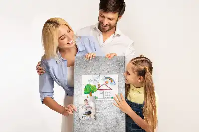 Wall Cork Memo Board for Concrete Walls