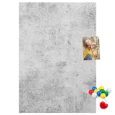 Wall Cork Memo Board for Concrete Walls