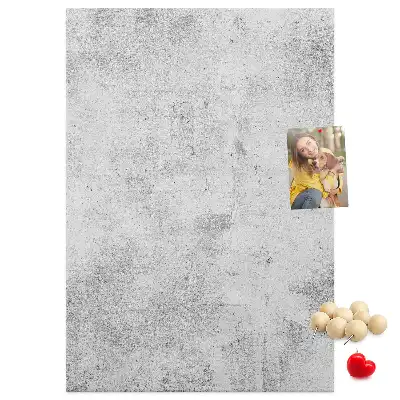Wall Cork Memo Board for Concrete Walls