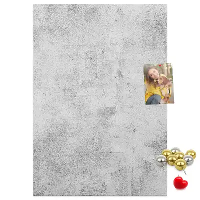 Wall Cork Memo Board for Concrete Walls