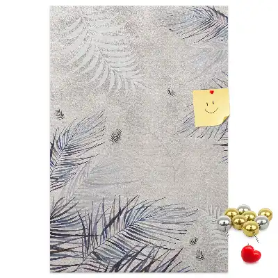 Palm Leaves Cork Pin Board