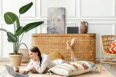 Palm Leaves Cork Pin Board