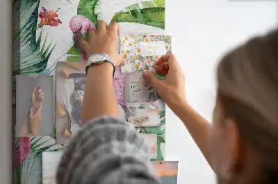 Wild Flamingo Nature Cork Note Board
