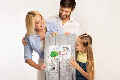 Cork pin board Wooden boards