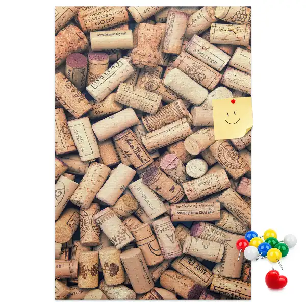 Wine Cork Decorative Note Board