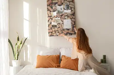 Wine Cork Decorative Note Board
