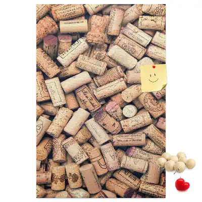 Wine Cork Decorative Note Board