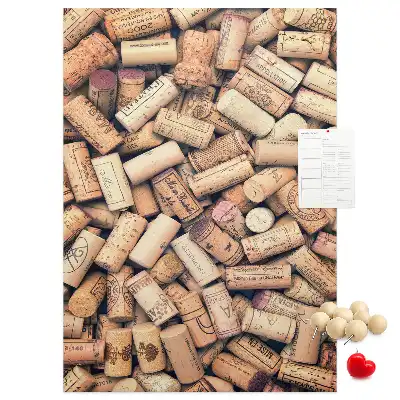 Wine Cork Decorative Note Board