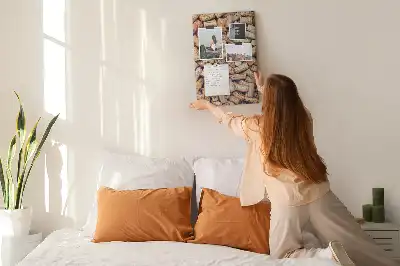 Cork Note Board Wine corks