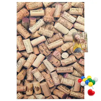 Cork Note Board Wine corks