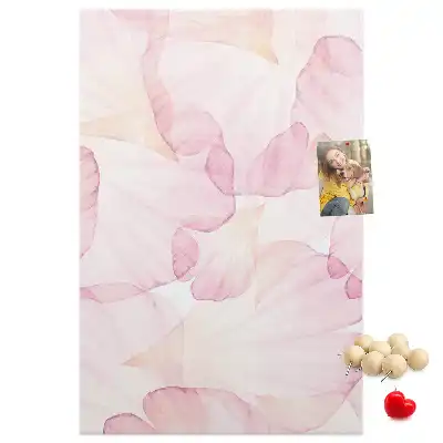 Flower Petal Shaped Wall Cork Memo Board