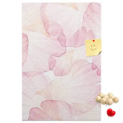 Flower Petal Shaped Wall Cork Memo Board