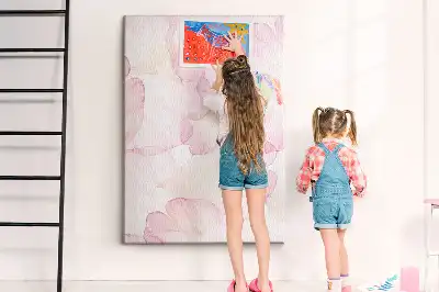 Flower Petal Shaped Wall Cork Memo Board
