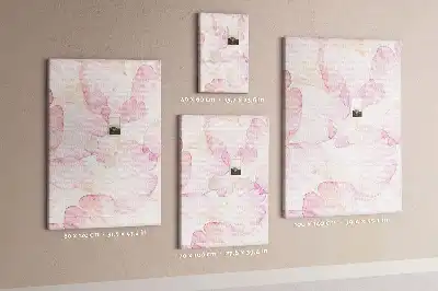 Flower Petal Shaped Wall Cork Memo Board