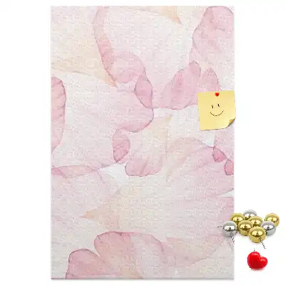 Flower Petal Shaped Wall Cork Memo Board