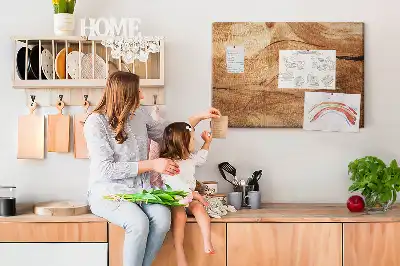 Printed Cork Board wood texture