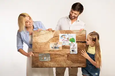 Printed Cork Board wood texture