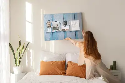Cork memo board with Home lettering