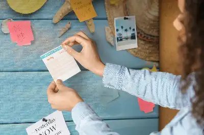 Cork memo board Beach accessories