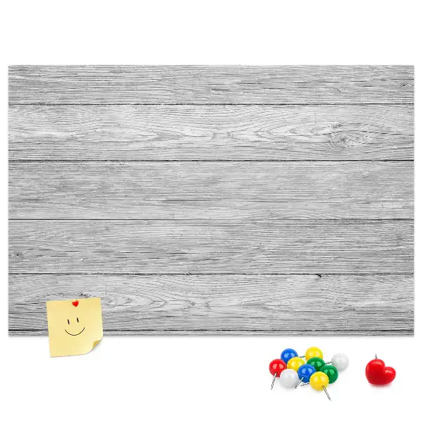 Printed Wooden Panel Cork Board