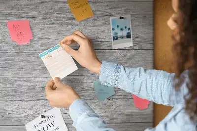 Printed Wooden Panel Cork Board