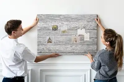 Printed Cork Board Wooden panels