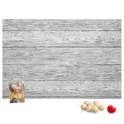 Printed Wooden Panel Cork Board