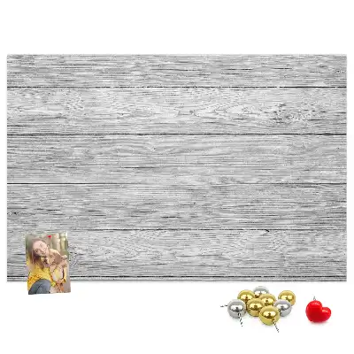 Printed Wooden Panel Cork Board
