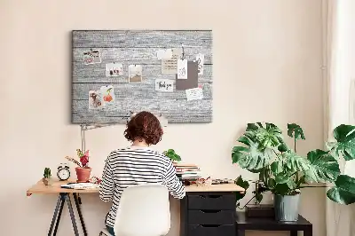 Printed Wooden Panel Cork Board