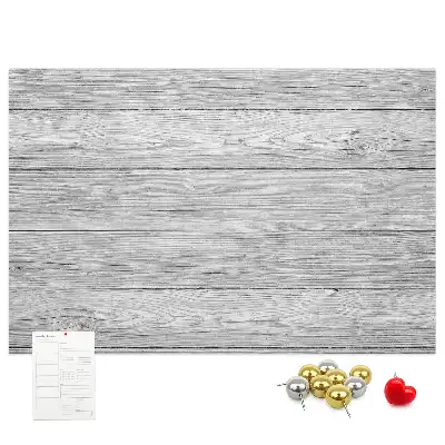 Printed Wooden Panel Cork Board