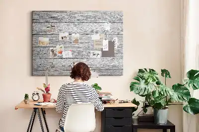 Printed Cork Board Wooden panels