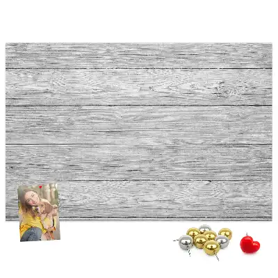 Printed Wooden Panel Cork Board