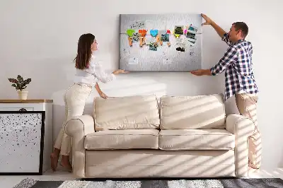 Family Lettering Cork Memo Board