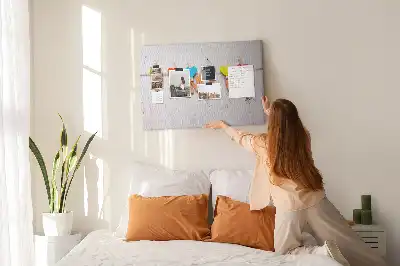 Family Lettering Cork Memo Board