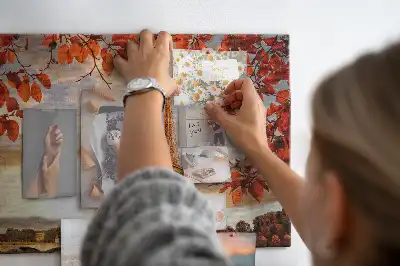 Printed Cork Memo Board Eiffel Tower