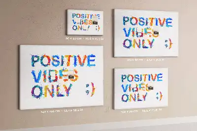 Printed Cork Memo Board Positive quote