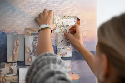 Beautiful landscape cork memo board