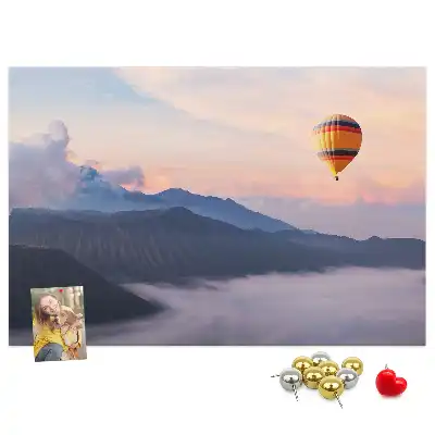Beautiful landscape cork memo board