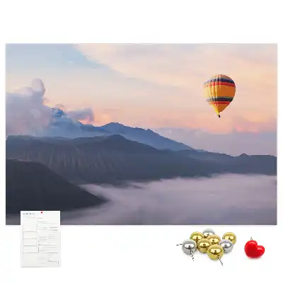 Beautiful landscape cork memo board