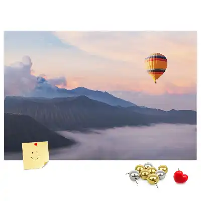 Beautiful landscape cork memo board