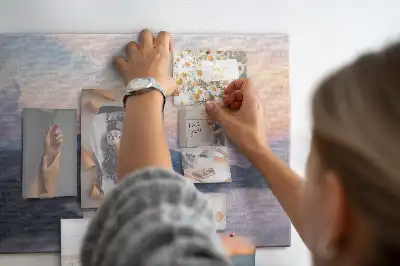 Beautiful landscape cork memo board
