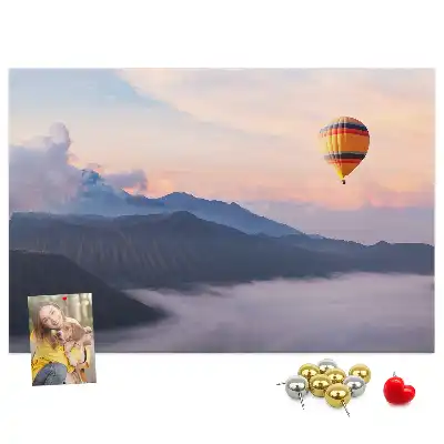 Beautiful landscape cork memo board