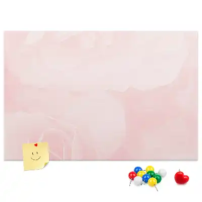 Blooming Roses Printed Cork Board