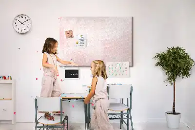 Blooming Roses Printed Cork Board