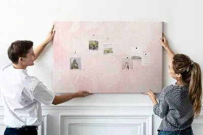 Blooming Roses Printed Cork Board