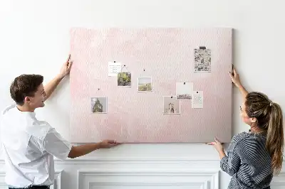 Blooming Roses Printed Cork Board