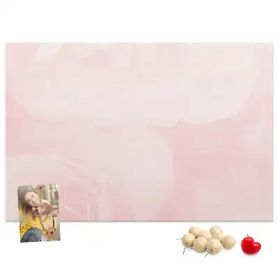 Blooming Roses Printed Cork Board